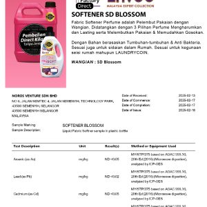 Pelembut Pakaian My Soft (Softener) 25KG - Image 4