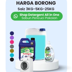 Borong Pencuci Pakaian All In One (Detergent) - Image 1