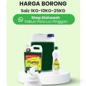Borong Sabun Pencuci Pinggan Mangkuk (Dishwash Lime) - Image 1