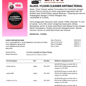 Sabun Pencuci Cermin (Glass Cleaner) [***Harga Dipamer Termasuk Penghantaran - Lihat Gambar] - Image 4