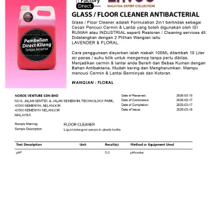 Sabun Pencuci Cermin (Glass Cleaner) [***Harga Dipamer Termasuk Penghantaran - Lihat Gambar] - Image 3