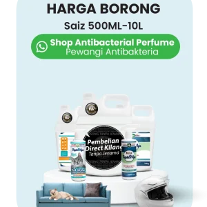 Antibacterial Perfume Spray [***Harga Dipamer Termasuk Penghantaran - Lihat Gambar] - Image 1